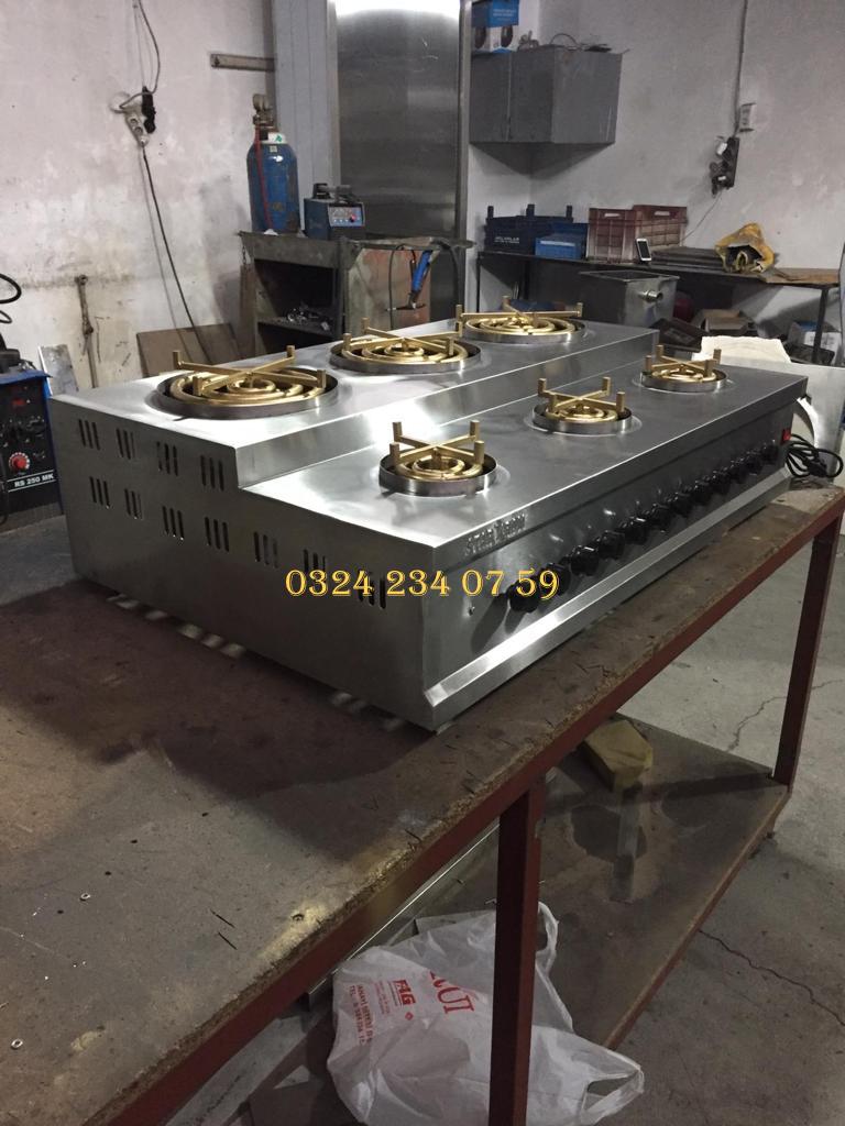 Künefe Pişirme Ocağı 3 Ad Tek Porsinyonlu 3 Ad 4 Porsinyolu